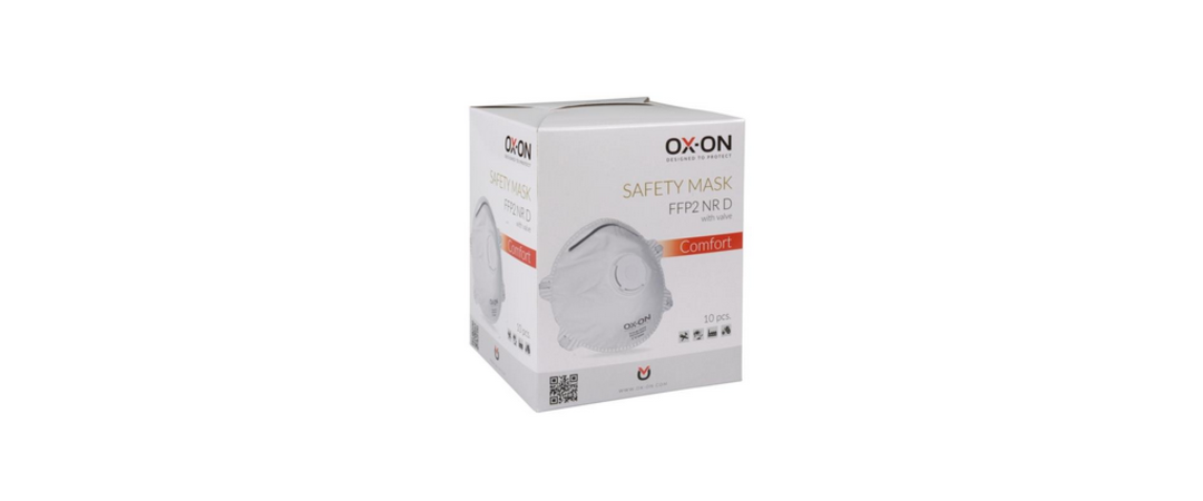 Vorsicht ist besser als Nachsicht:  OX-ON Atemschutzmaske FFP2 NR